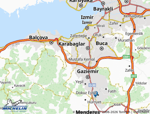 Kaart MICHELIN Özügür - ViaMichelin