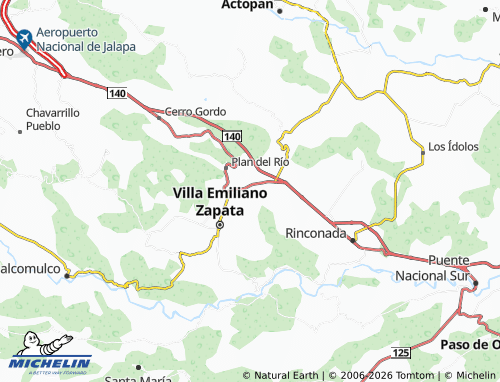 Mapa MICHELIN Deportiva - ViaMichelin