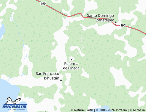 MICHELIN Segunda Sección map - ViaMichelin