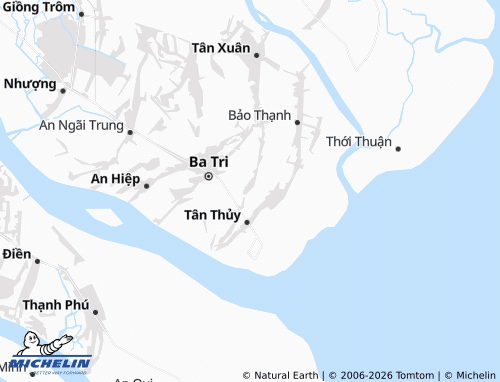 Mapa MICHELIN Vĩnh Hòa - ViaMichelin
