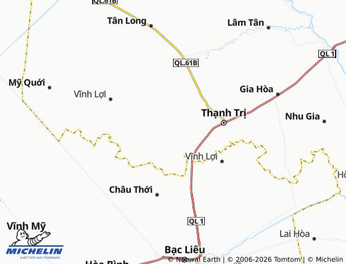 Mapa MICHELIN Hưng Lợi - ViaMichelin