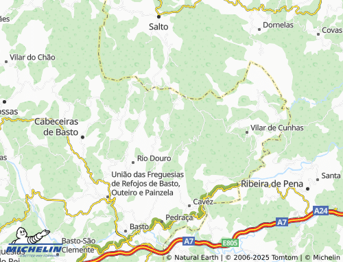 MICHELIN-Landkarte Formigueiro - ViaMichelin