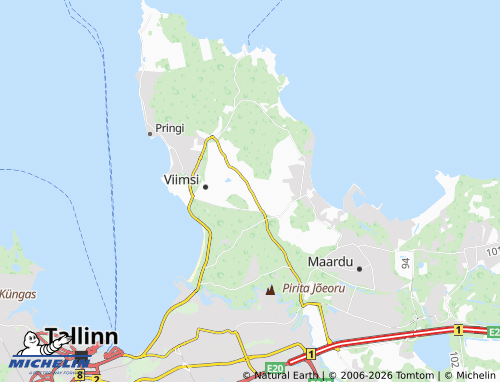 MICHELIN Pärnamäe map - ViaMichelin
