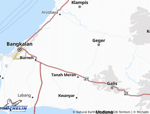 MICHELIN-Landkarte Rongdurin - ViaMichelin