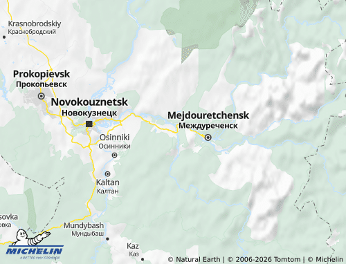 Carte MICHELIN Myski - ViaMichelin