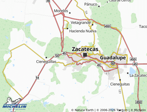 Mappa MICHELIN Ladrilleras - ViaMichelin