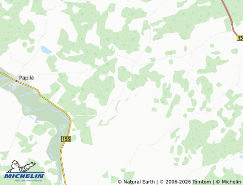 MICHELIN Klaišiai map - ViaMichelin