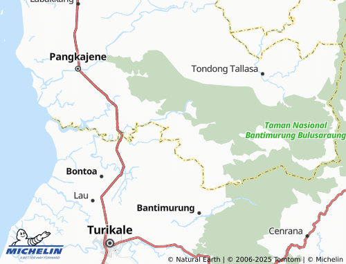 Carte MICHELIN Tonasa - ViaMichelin