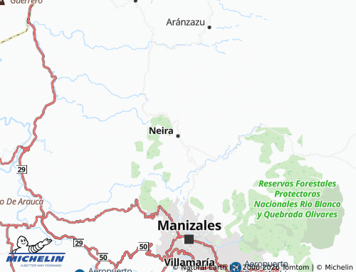 Mappa MICHELIN Neira - ViaMichelin
