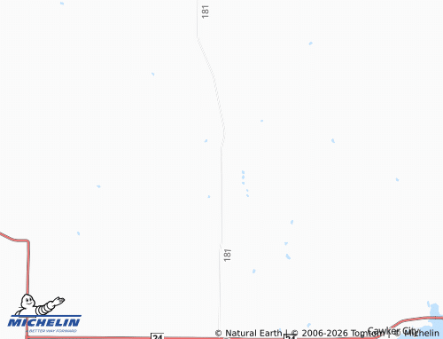 Mapa MICHELIN Lincoln - ViaMichelin