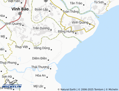 MICHELIN An Tân map - ViaMichelin