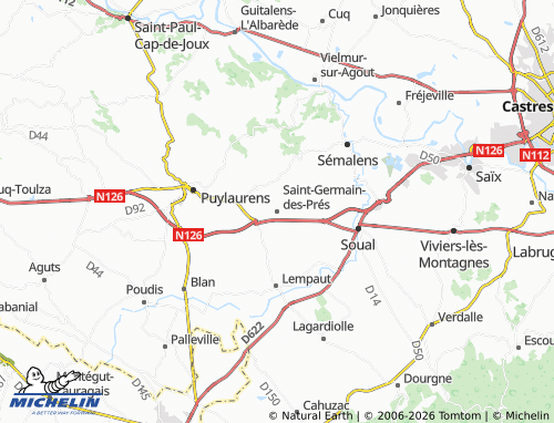 MICHELIN Saint-Germain-des-Prés map - ViaMichelin
