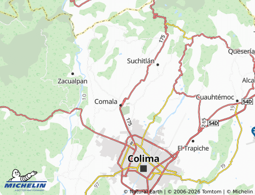 MICHELIN Lomas Altas map - ViaMichelin