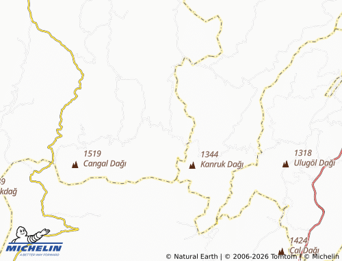 MICHELIN Kozcuğaz map - ViaMichelin