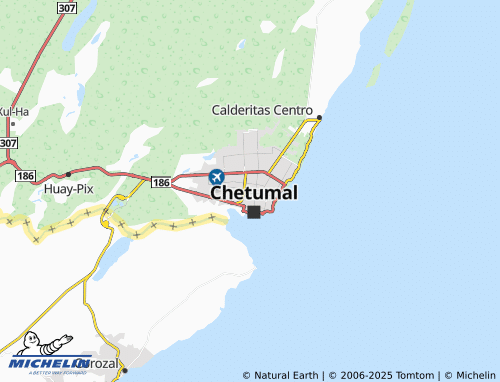 Mapa MICHELIN Venustiano Carranza, Casitas - ViaMichelin
