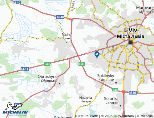 MICHELIN Kholodnovidka map - ViaMichelin