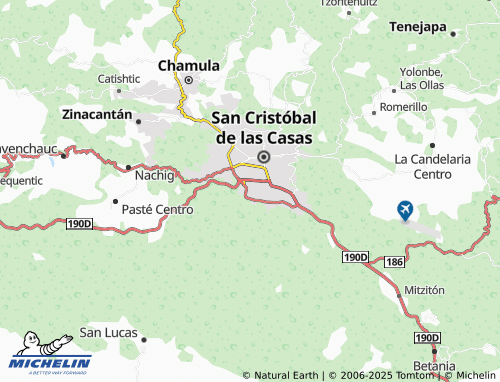 Carte MICHELIN El Mirador del Santuario - ViaMichelin
