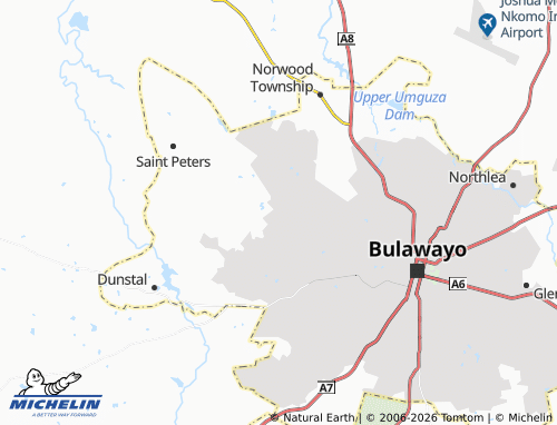 MICHELIN-Landkarte Gwabalan - ViaMichelin