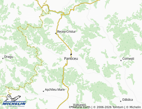 Carte MICHELIN Panticeu - ViaMichelin