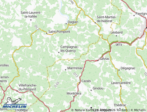 Mapa MICHELIN La Roque - ViaMichelin