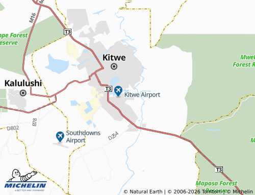 Mappa MICHELIN Ndeka Village - ViaMichelin