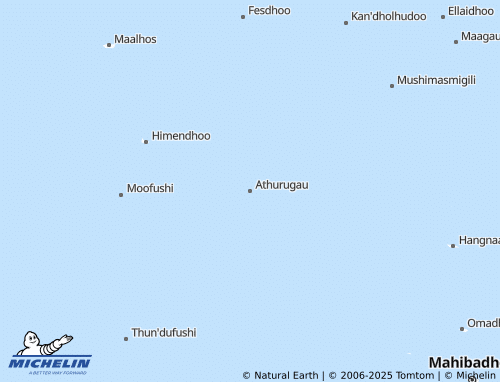 MICHELIN Athurugau map - ViaMichelin