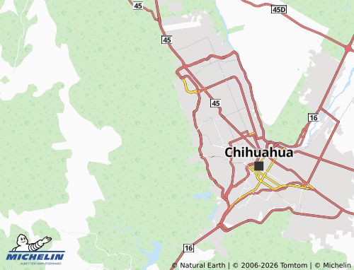 MICHELIN Bosques del Valle 5 map - ViaMichelin