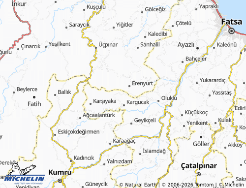 Kaart MICHELIN Hatipli - ViaMichelin