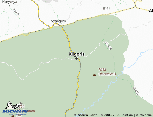 Mappa MICHELIN Kilgoris - ViaMichelin