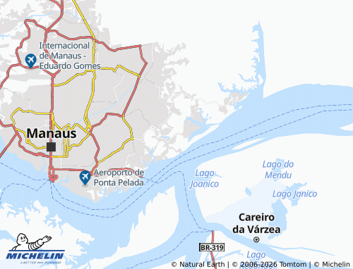 Mapa MICHELIN Colônia Antônio Aleixo - ViaMichelin