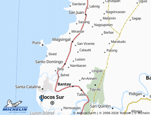 MICHELIN Borobor map - ViaMichelin