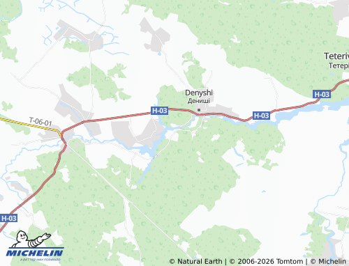 Mapa MICHELIN Tryhiria - ViaMichelin