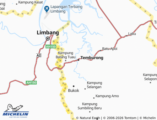 Mappa MICHELIN Temburong - ViaMichelin