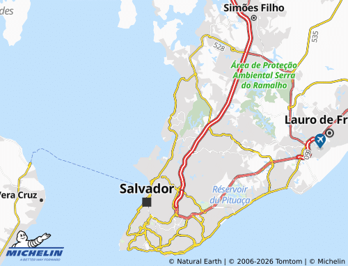 Mapa MICHELIN Plataforma - ViaMichelin