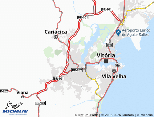 Carte MICHELIN Aparecida - ViaMichelin
