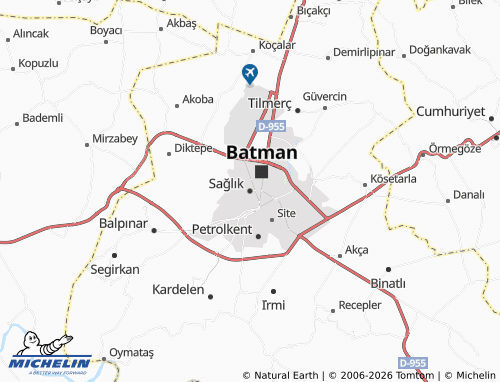 Mappa MICHELIN Sağlık - ViaMichelin