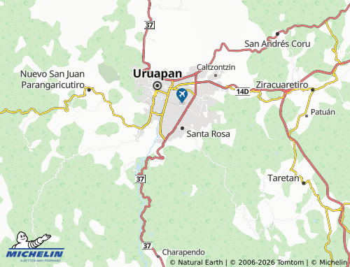 Mapa MICHELIN Los Cerezos - ViaMichelin