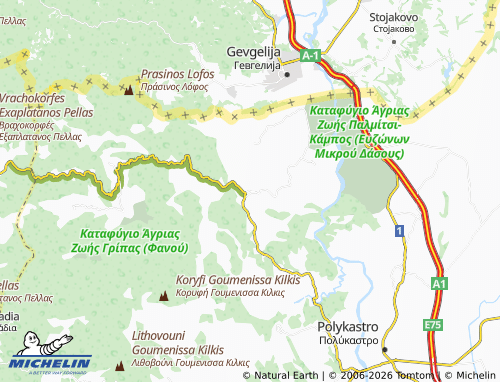 Carte MICHELIN Fanos - ViaMichelin