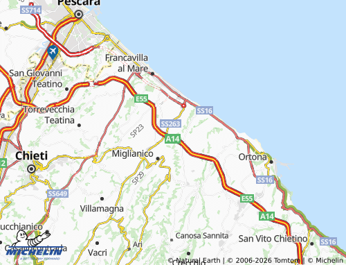 Mapa MICHELIN Ferrara - ViaMichelin