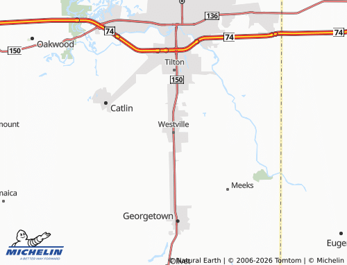 Mappa MICHELIN Westville - ViaMichelin