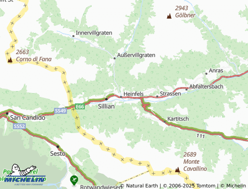 Carte MICHELIN Panzendorf - ViaMichelin