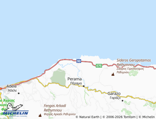 MICHELIN Panormos map - ViaMichelin