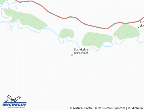 MICHELIN-Landkarte Burlykskiy - ViaMichelin