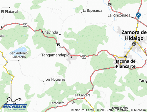 Mappa MICHELIN De Abajo - ViaMichelin