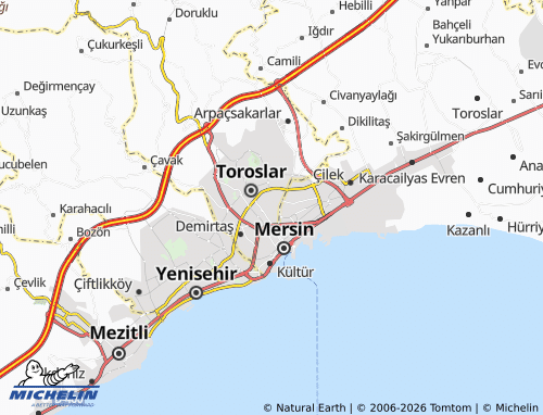 Mappa MICHELIN Selçuklar - ViaMichelin