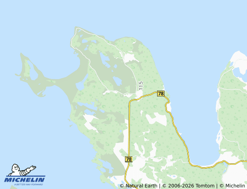 MICHELIN-Landkarte Kalmu - ViaMichelin