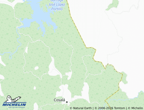 Mapa MICHELIN San José de las Bocas - ViaMichelin