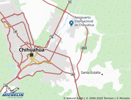 Mapa MICHELIN Rincones de Sierra Azul - ViaMichelin