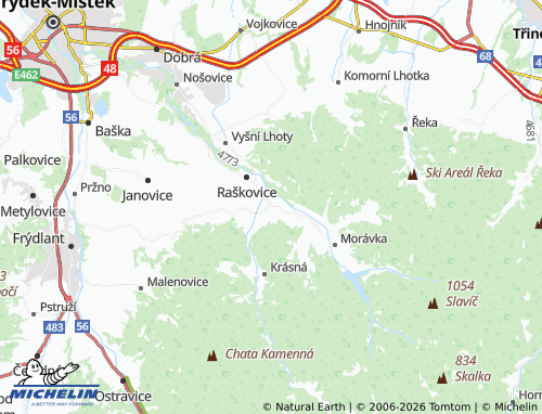 Mappa MICHELIN Pražmo - ViaMichelin