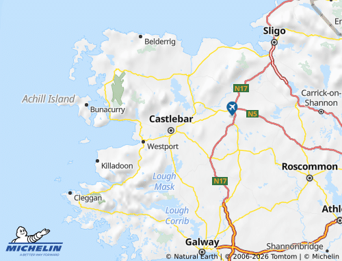 Mappa MICHELIN Mayo - ViaMichelin